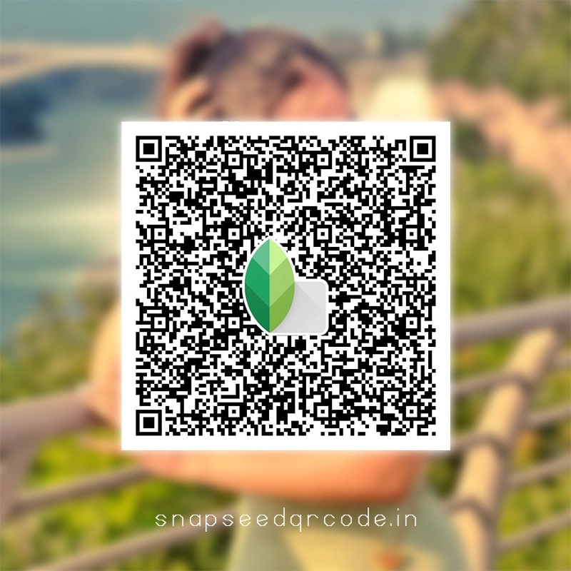 it is snapseed Qr code,  Yellowish Color. When you apply this code. You photo has Yellowish effect. 